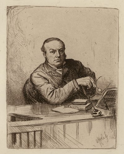 James Muirhead, a polgári jog professzora (metszet) alkotó: William Brassey (after) Hole