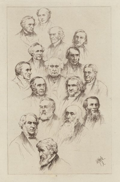 Umbrae Quaedam (metszet) alkotó: William Brassey (after) Hole