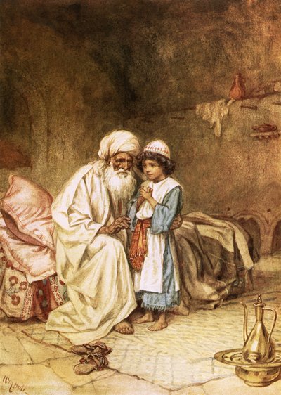 Eli és Samuel. És azt mondta: »Az Úr az. Hadd tegye azt, amit jónak lát. alkotó: William Brassey Hole