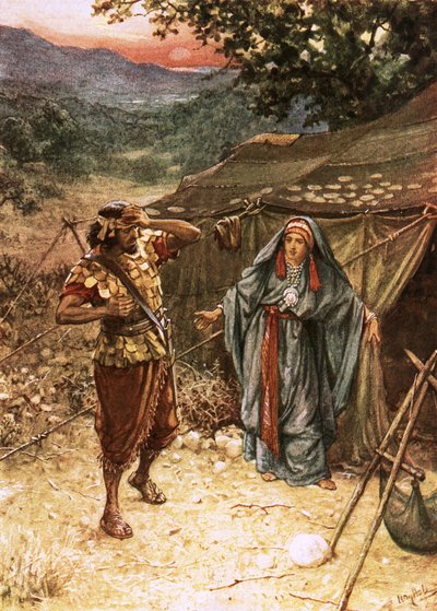 Jael és Sisera alkotó: William Brassey Hole
