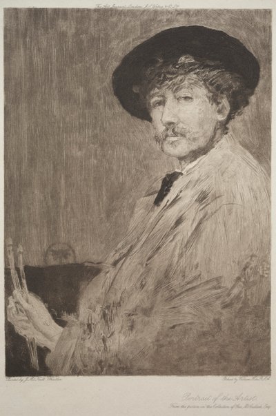 James McNeill Whistler, 1897. alkotó: William Brassey Hole