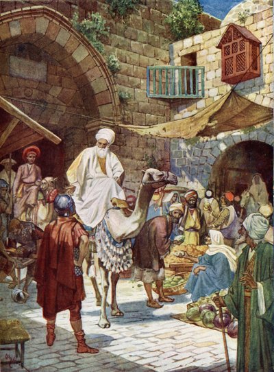 A bölcsek Betlehembe érkeznek - Biblia alkotó: William Brassey Hole