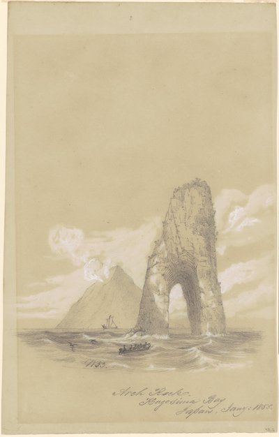 Arch Rock, Kagoshima Bay, Japán alkotó: William Brenton Boggs