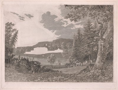 Fonthill, mint Mr. Beckford átalakításai előtt alkotó: William Byrne