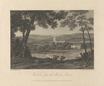 Wickham a Marlow Roadról alkotó: William Byrne