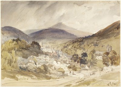 Abergavenny alkotó: William Callow
