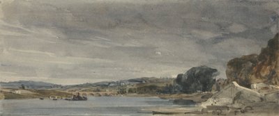 A Szajna St. Cloudnál alkotó: William Callow
