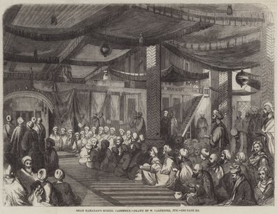 Shah Hamdan Masjid, kasmír alkotó: William Carpenter
