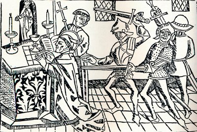Canterbury-i Szent Tamás mártíromsága, 1484 alkotó: William Caxton