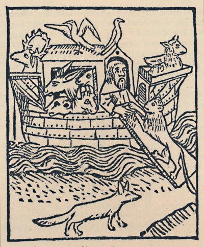 Noé bárkája, 1483, 1947 alkotó: William Caxton