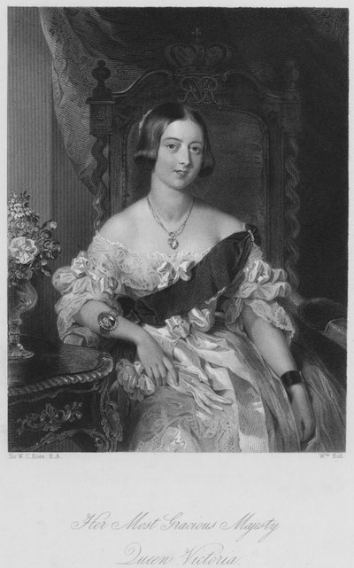Legkegyelmesebb Őfelsége Viktória királynő (metszet) alkotó: William Charles (after) Ross