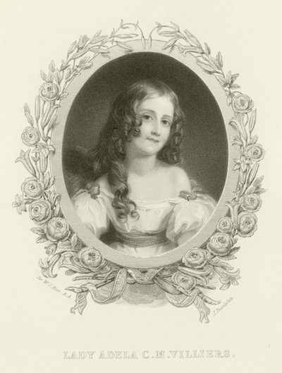 Lady Adela Corisande Maria Child Villiers alkotó: William Charles Ross