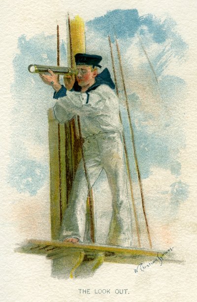 The Look Out, c1890-c1893. alkotó: William Christian Symons