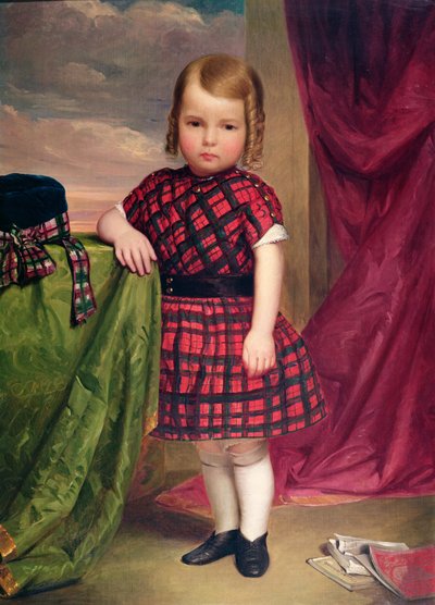 Skót lány alkotó: William Cogswell