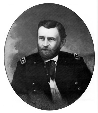 Ulysses S Grant, az Egyesült Államok 18. elnöke, a XX. század eleje. alkotó: William Cogswell