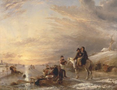 Frost jelenet alkotó: William Collins