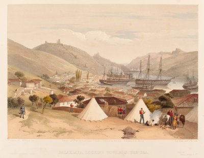 ?Balaklava a tenger felé néz?, 1855 alkotó: William Crimea Simpson