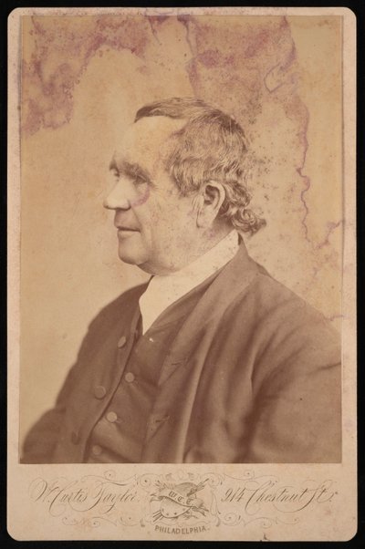 J. D. Lang portréja, 1877 előtt. alkotó: William Curtis Taylor