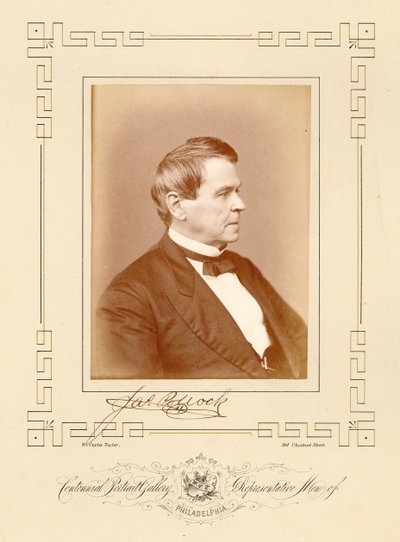 James Pollock portréja alkotó: William Curtis Taylor