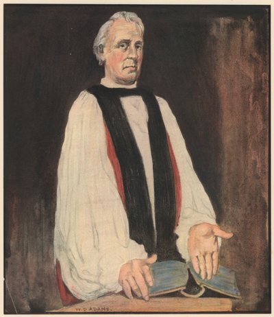A püspök: "Így ragyogjon a fényed" (színes litho) alkotó: William Dacres Adams