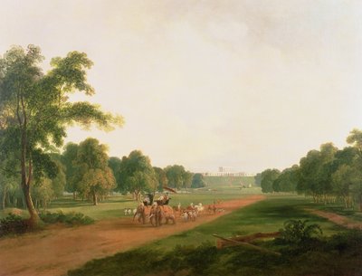 Vadászpárt Indiában alkotó: William Daniell