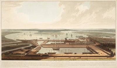 Kelet-indiai dokkok alkotó: William Daniell