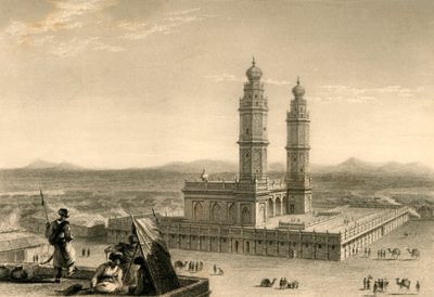 Mecset a Coimbatore-ban, 1835. alkotó: William Daniell
