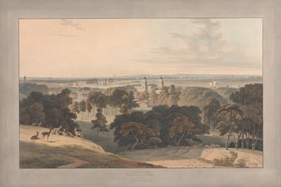 I. tábla: London a Greenwich Parkból alkotó: William Daniell