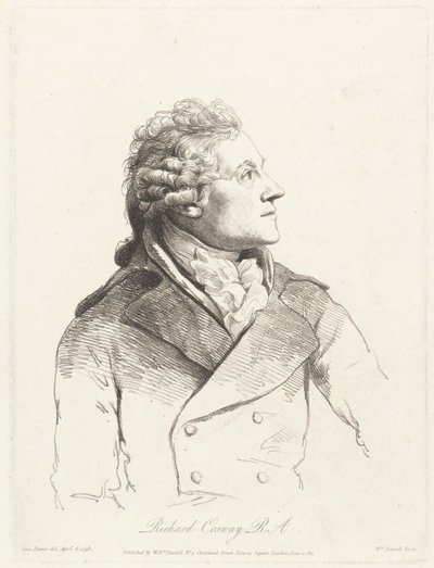 Richard Cosway, R.A. alkotó: William Daniell