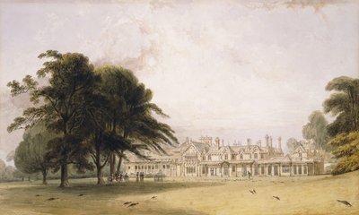 The Royal Lodge, Windsor Park, alkotó: William Daniell