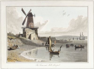 The Towns-end Mill, Liverpool, 1814-1825 alkotó: William Daniell