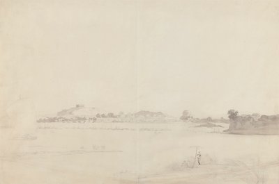 Kilátás Monghyr, Bihar alkotó: William Daniell
