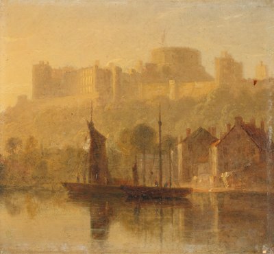 Windsori kastély a Temzétől alkotó: William Daniell