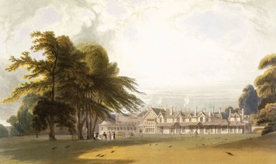 Windsor Park: a Royal Lodge, 1827-30. alkotó: William Daniell