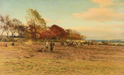 Burgonya gyűjtés alkotó: William Darling McKay