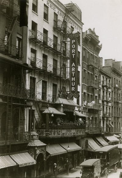 Port Arthur étterem, Mott Street 7, New York City, 1919 alkotó: William Davis Hassler