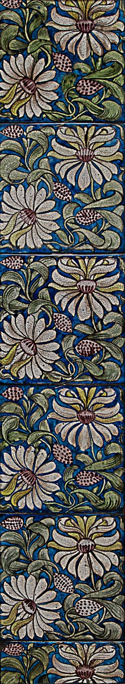 Honeysuckle csempe panel alkotó: William de Morgan