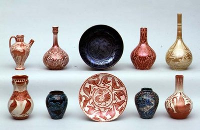 Lustreware (kerámia) választék alkotó: William de Morgan