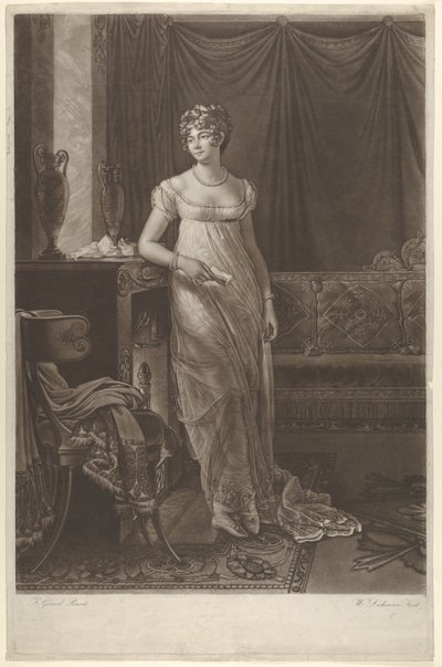 Madame Talleyrand, kb. 1808. alkotó: William Dickinson