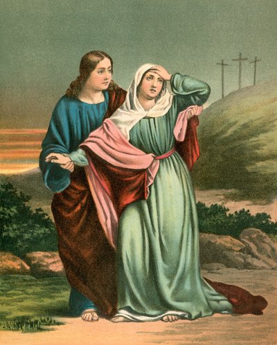 Szent János vezeti haza Máriát alkotó: William Dobson