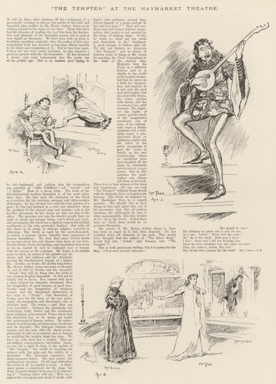 A kísértő, a Haymarket Színházban alkotó: William Douglas Almond