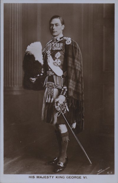 Őfelsége VI. György király (f/w fotó) alkotó: William Drummond Young