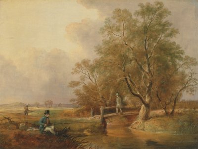 Horgászat: Bottom Fishing (olaj, vászon) alkotó: William E. Jones