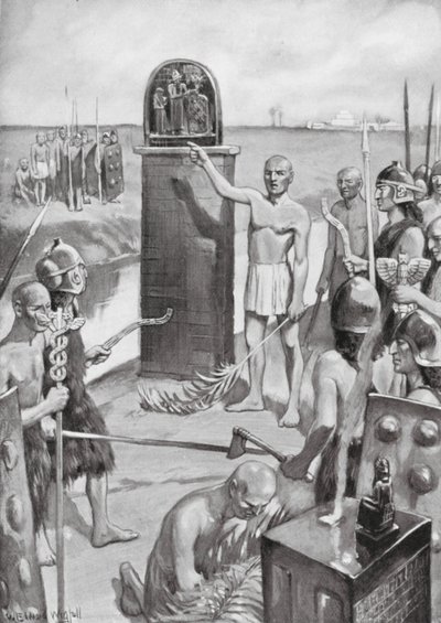 Lagash határának lehatárolása (litho) alkotó: William Edward (after) Wigfull