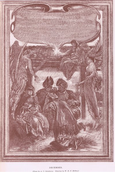December, a The Magazine of Art 1893-ból, Cassell and Company alkotó: William Edward Frank Britten
