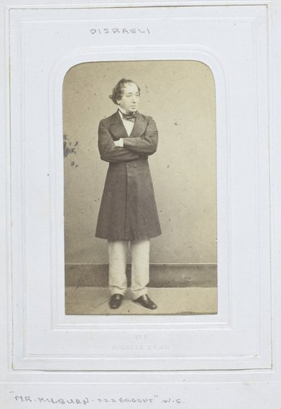 Benjamin Disraeli, 1860-69. alkotó: William Edward Kilburn