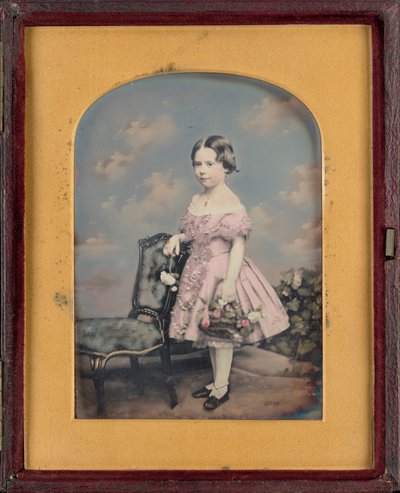 Egy lány portréja,c. 1852 (fotó) alkotó: William Edward Kilburn
