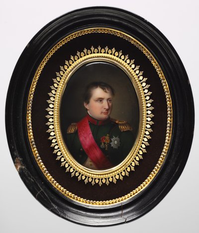 I. Napóleon, a francia császár portréja, 1841. alkotó: William Essex