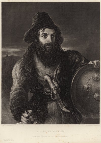 Egy perzsa harcos alkotó: William Etty