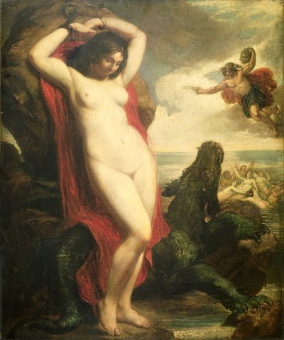 Androméda és Perszeusz, 1840 körül (olaj, vászon) alkotó: William Etty